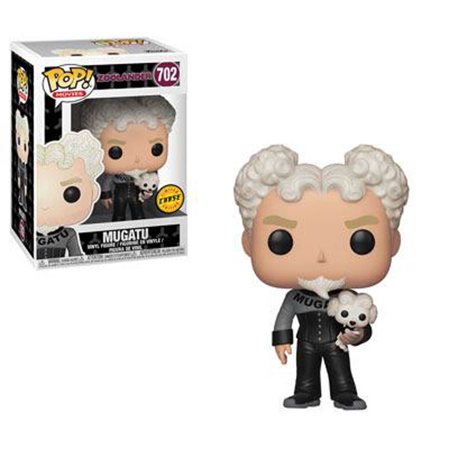 POP Movies 702 Zoolander Mugatu With Dog Chase Vinyl Figure