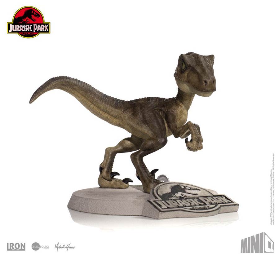 Jurassic Park Velociraptor Mini Co 5-Inch Collectible Figure