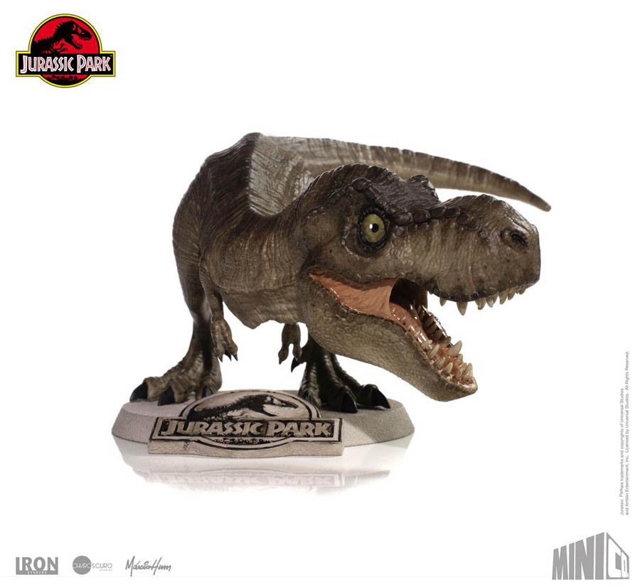 Jurassic Park Tyrannosaurus Rex Mini Co 4.9-Inch Collectible Figure