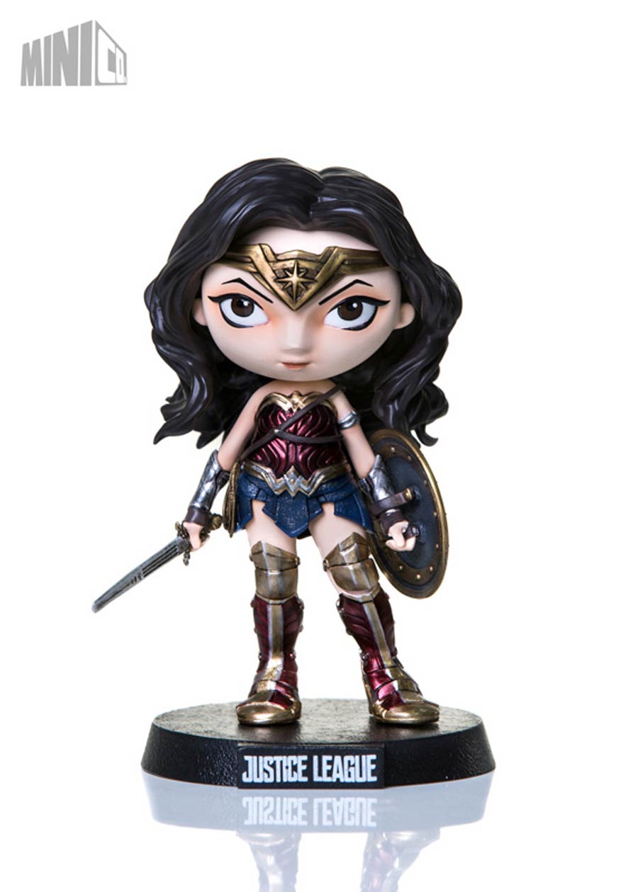 Wonder Woman Mini Co Mini Heroes Justice League Movie Collectible Figure