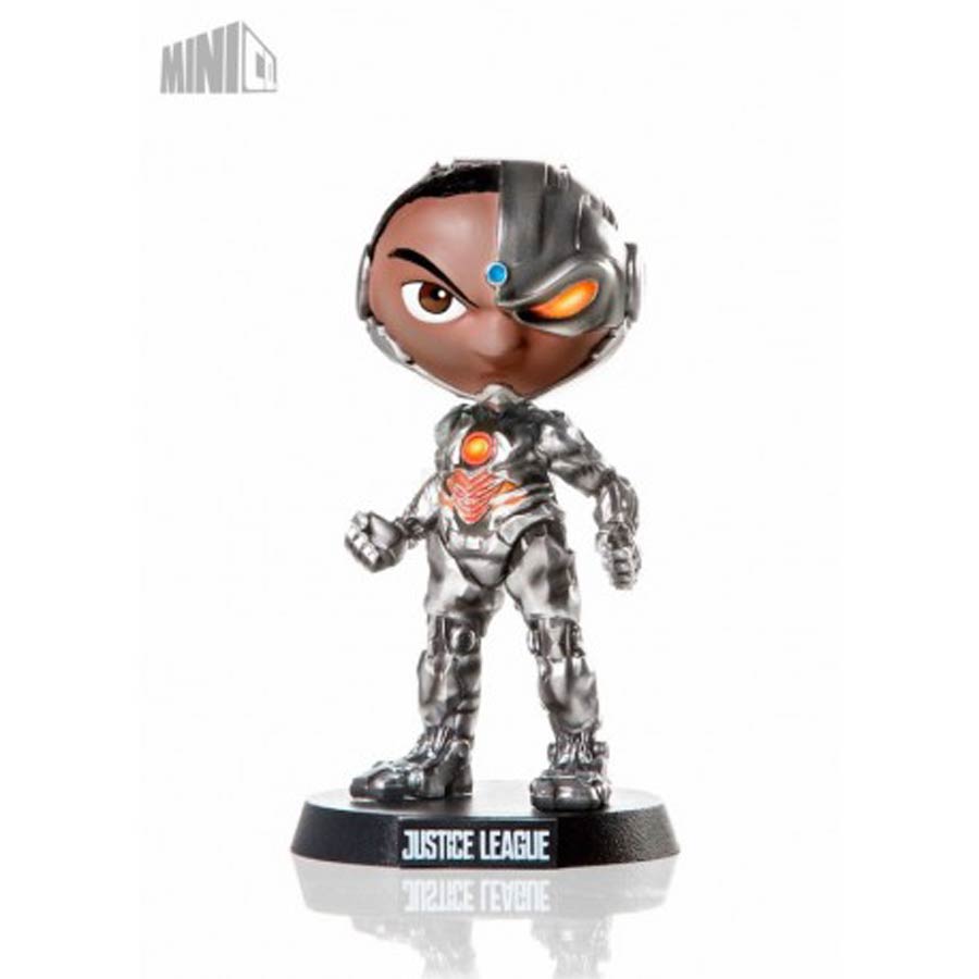 Cyborg Mini Co Mini Heroes Justice League Movie Collectible Figure