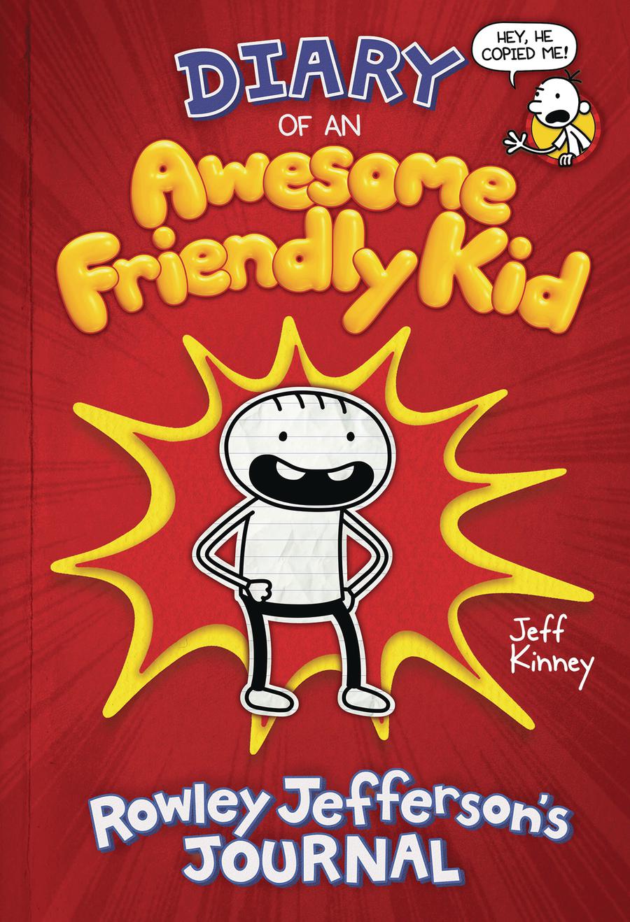 Diary Of An Awesome Friendly Kid Rowley Jeffersons Journal HC