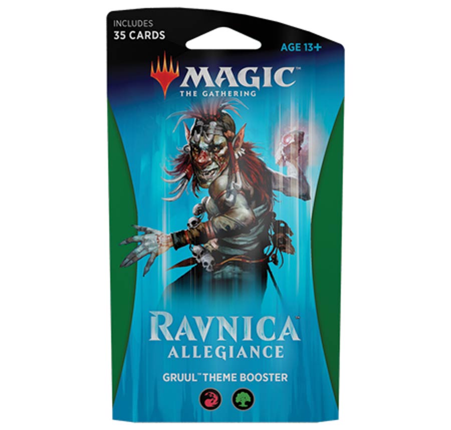 Magic The Gathering Ravnica Allegiance Theme Booster Pack - Gruul