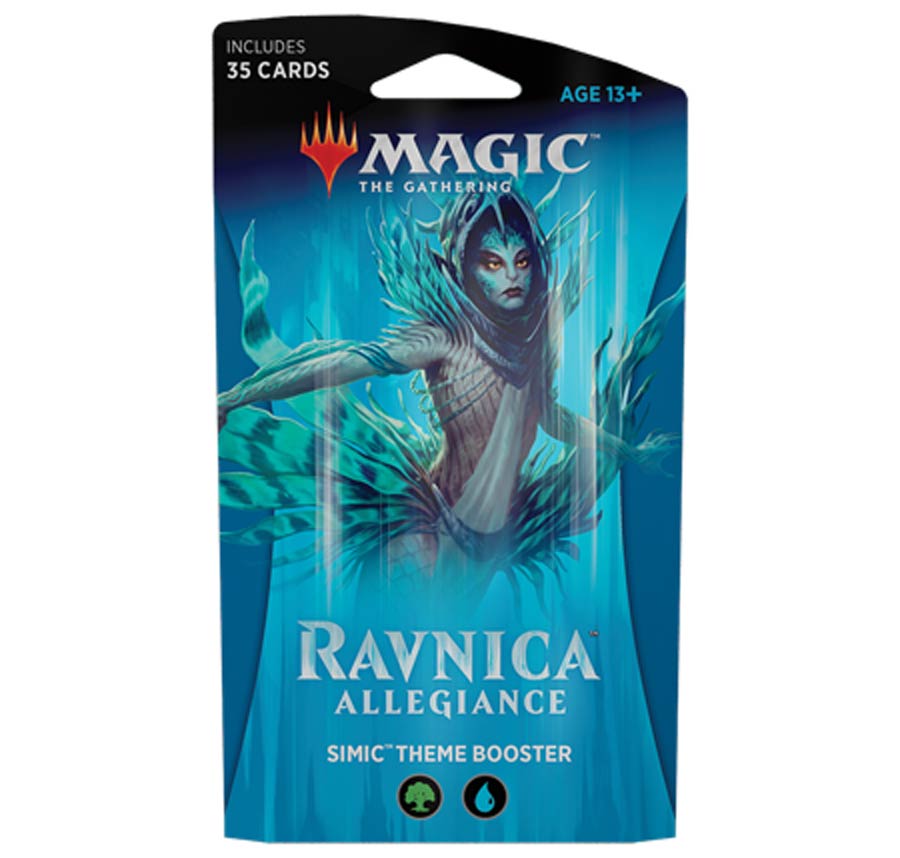 Magic The Gathering Ravnica Allegiance Theme Booster Pack - Simic
