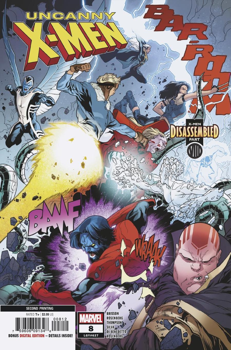 Uncanny X-Men Vol 5 #5 Cover D 2nd Ptg Variant RB Silva Cover