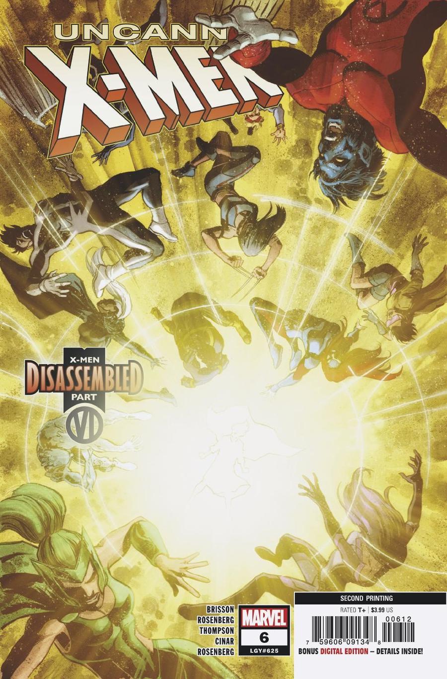 Uncanny X-Men Vol 5 #6 Cover E 2nd Ptg Variant Yildiray Cinar Cover