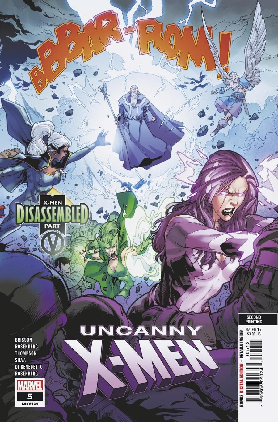Uncanny X-Men Vol 5 #8 Cover E 2nd Ptg Variant RB Silva Cover