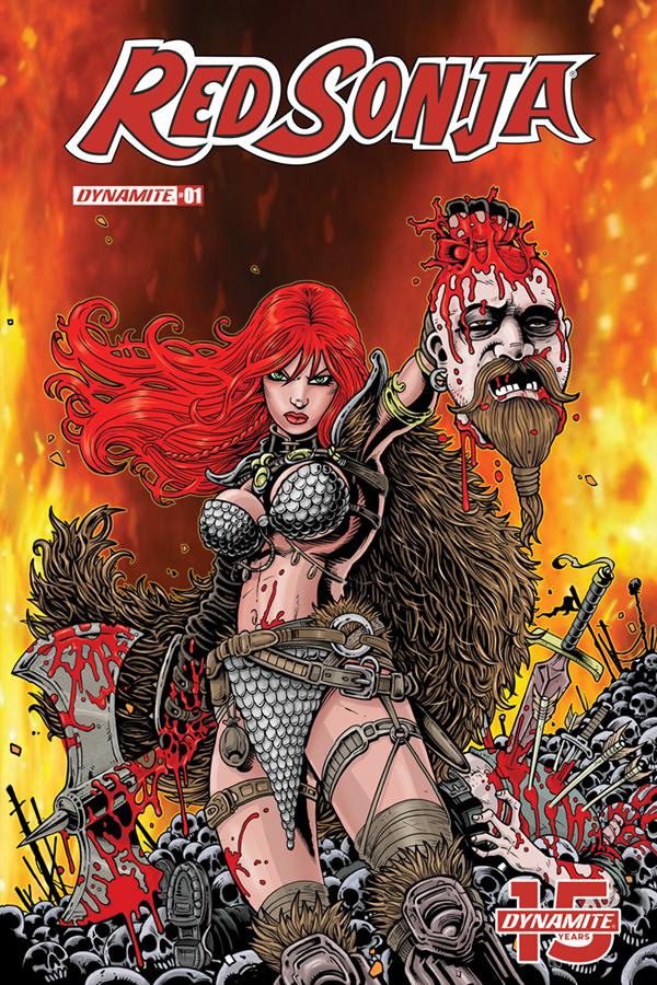 Red Sonja Vol 8 #1 Cover F Variant Ken Haeser Color Cover