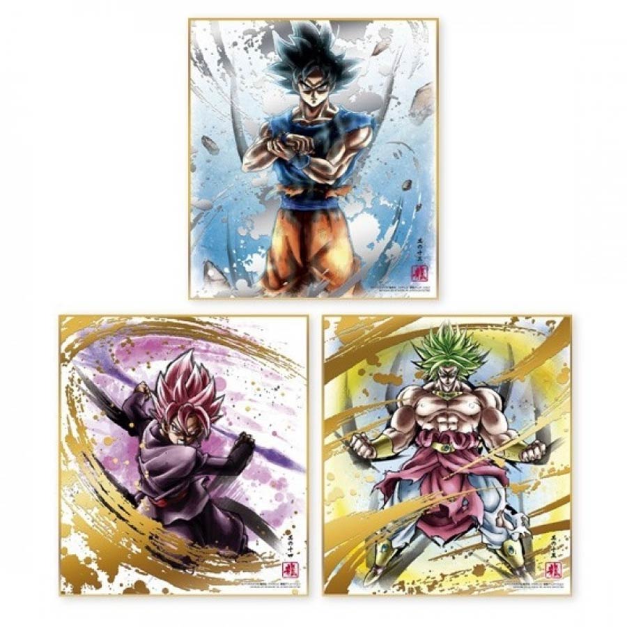Dragon Ball Shikishi Art Vol 7 - Box Of 10 Blind Mystery Packs