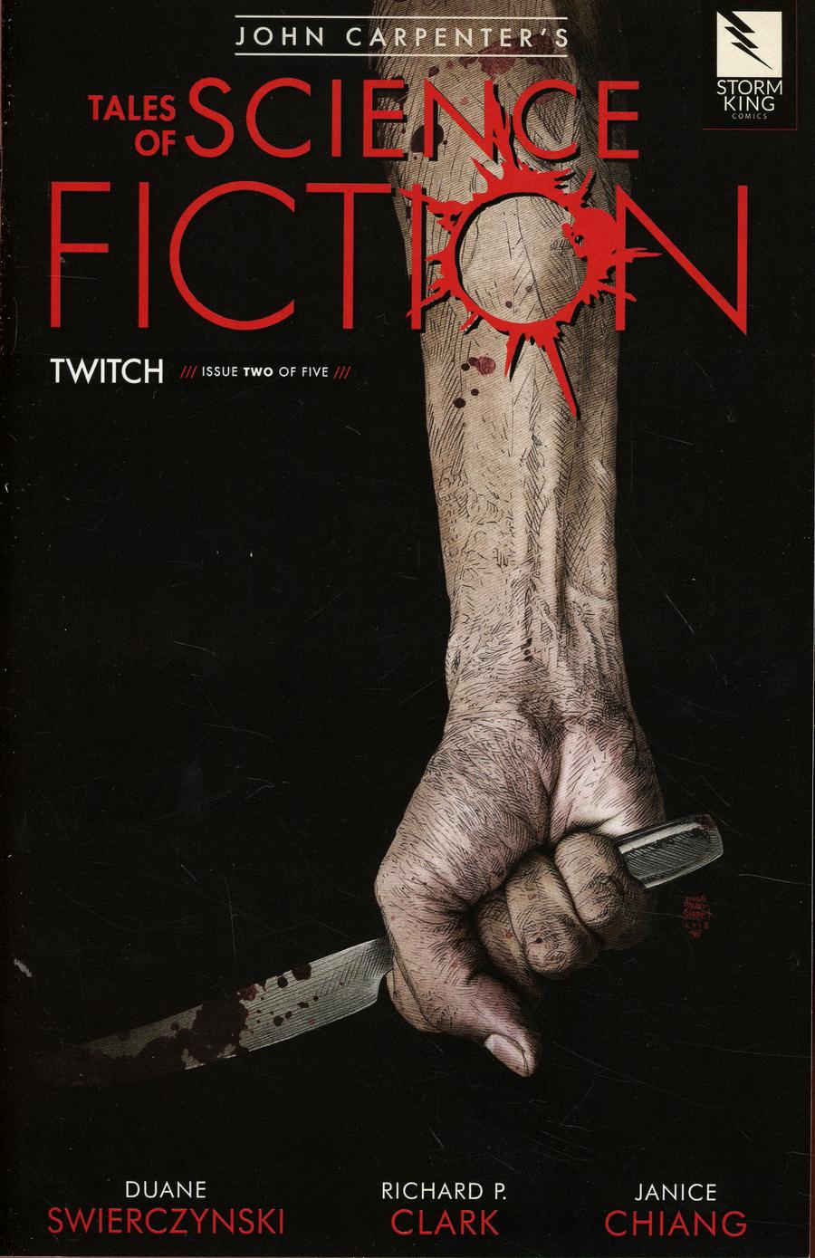 John Carpenters Tales Of Science Fiction Twitch #2 Cover B Knife