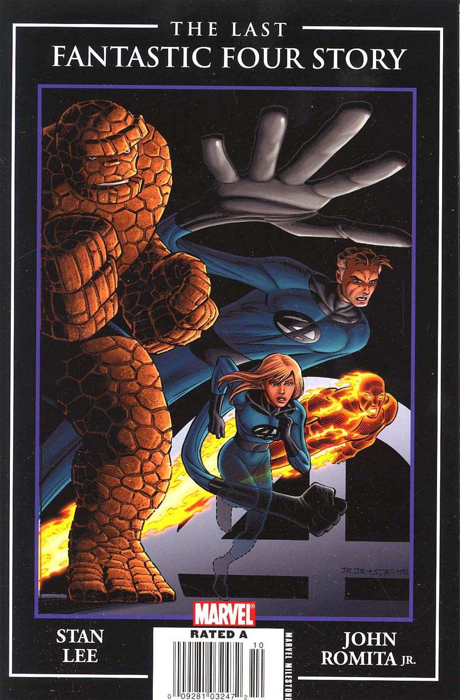 Last Fantastic Four Story #1 Cover B Milestones Barcode
