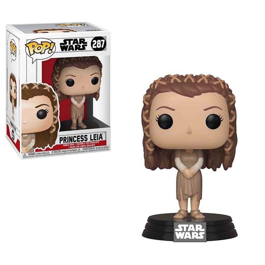 POP Star Wars 287 Return Of The Jedi Ewok Village Princess Leia Vinyl Bobble Head