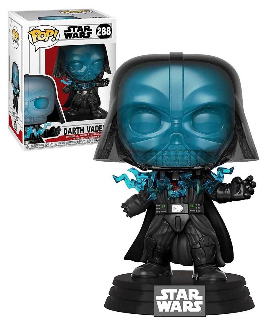 POP Star Wars 288 Return Of The Jedi Electrocuted Darth Vader Vinyl Bobble Head