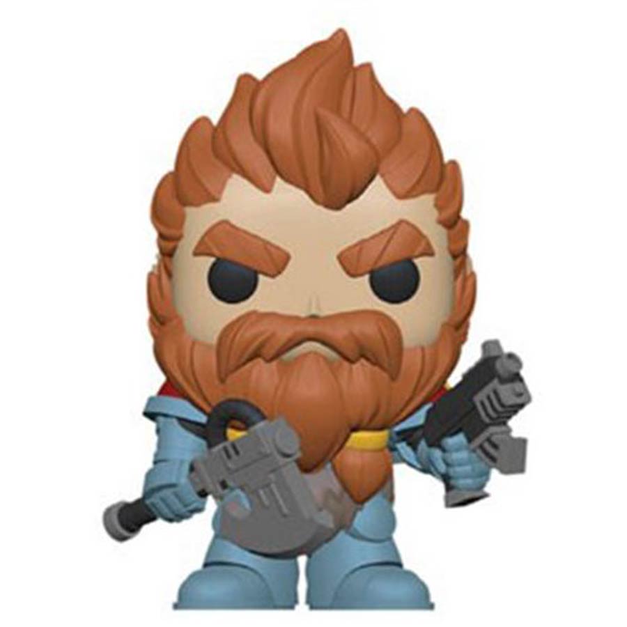 POP Games Warhammer 40000 Space Wolves Pack Leader Vinyl Figure