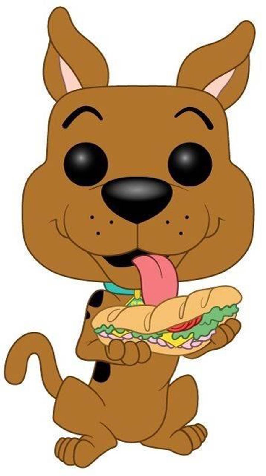 POP Animation Scooby-Doo Scooby-Doo With Sandwich Vinyl Figure