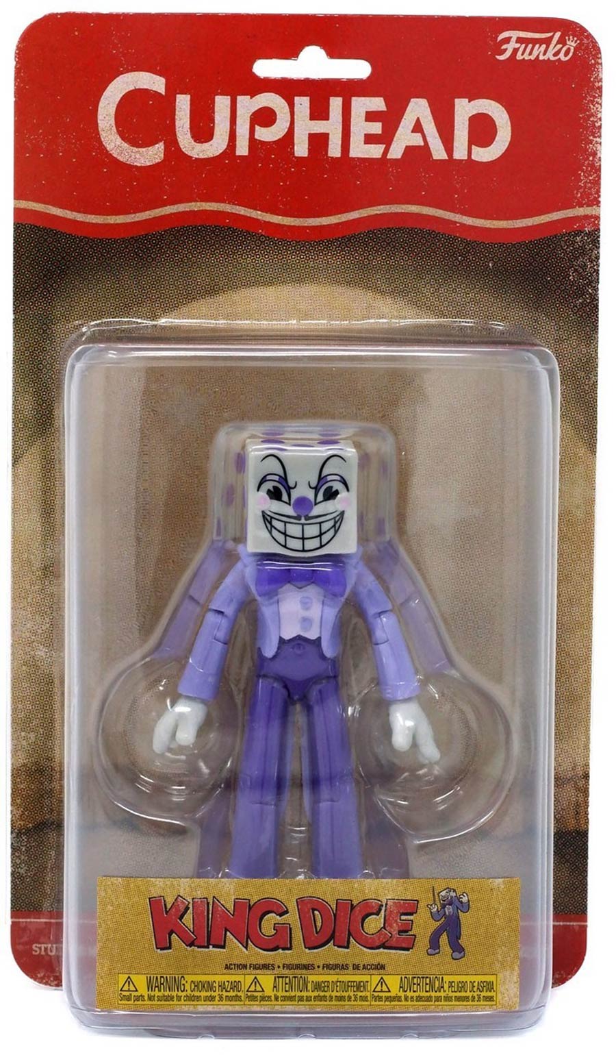 Cuphead King Dice Action Figure