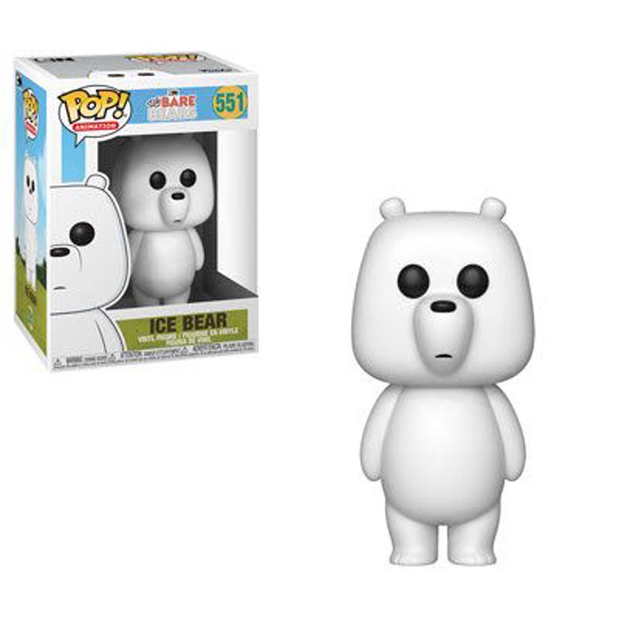 POP Animation 551 We Bare Bears Ice Bear Vinyl Figure