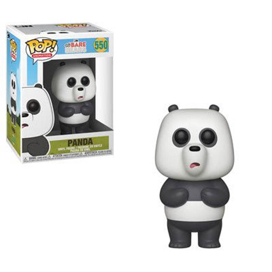 POP Animation 550 We Bare Bears Panda Vinyl Figure