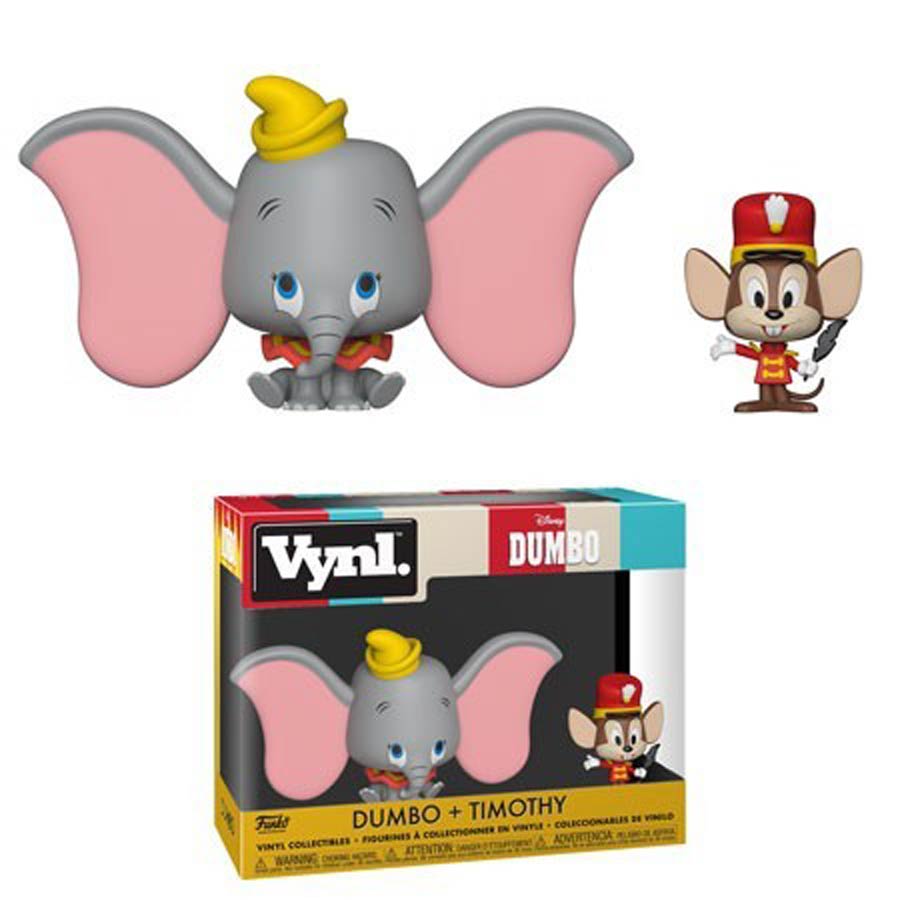 Vynl. Dumbo And Timothy 2-Pack Vinyl Figure