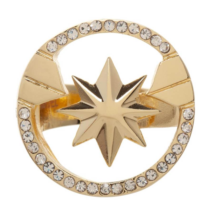 Captain Marvel Movie Logo Ring