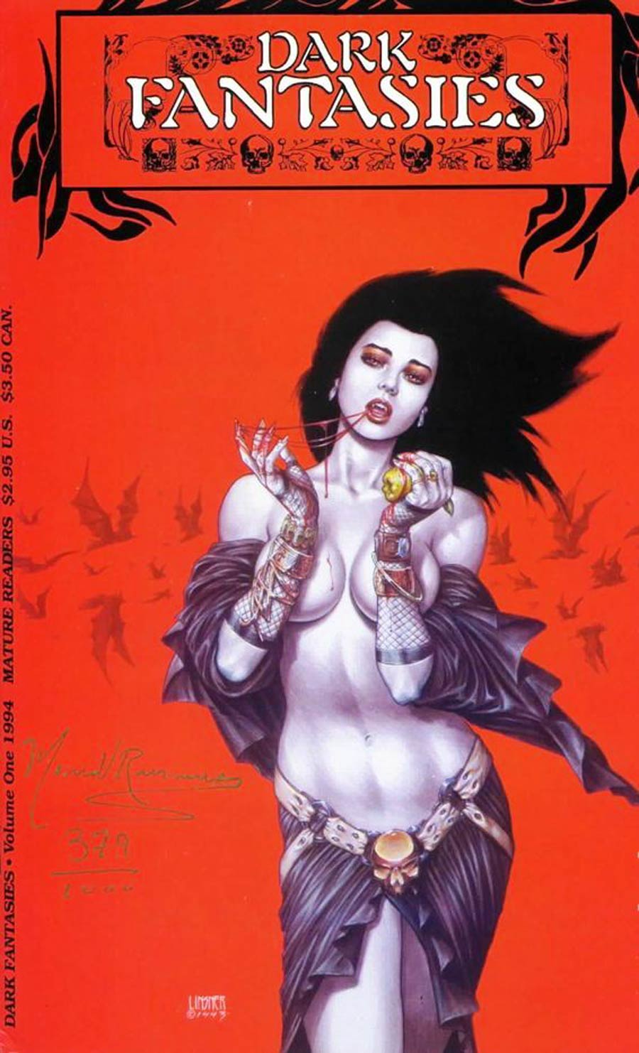 Dark Fantasies #1 Cover B Signed