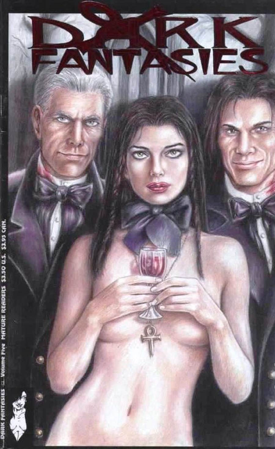 Dark Fantasies #5 Cover B Red Foil Cover