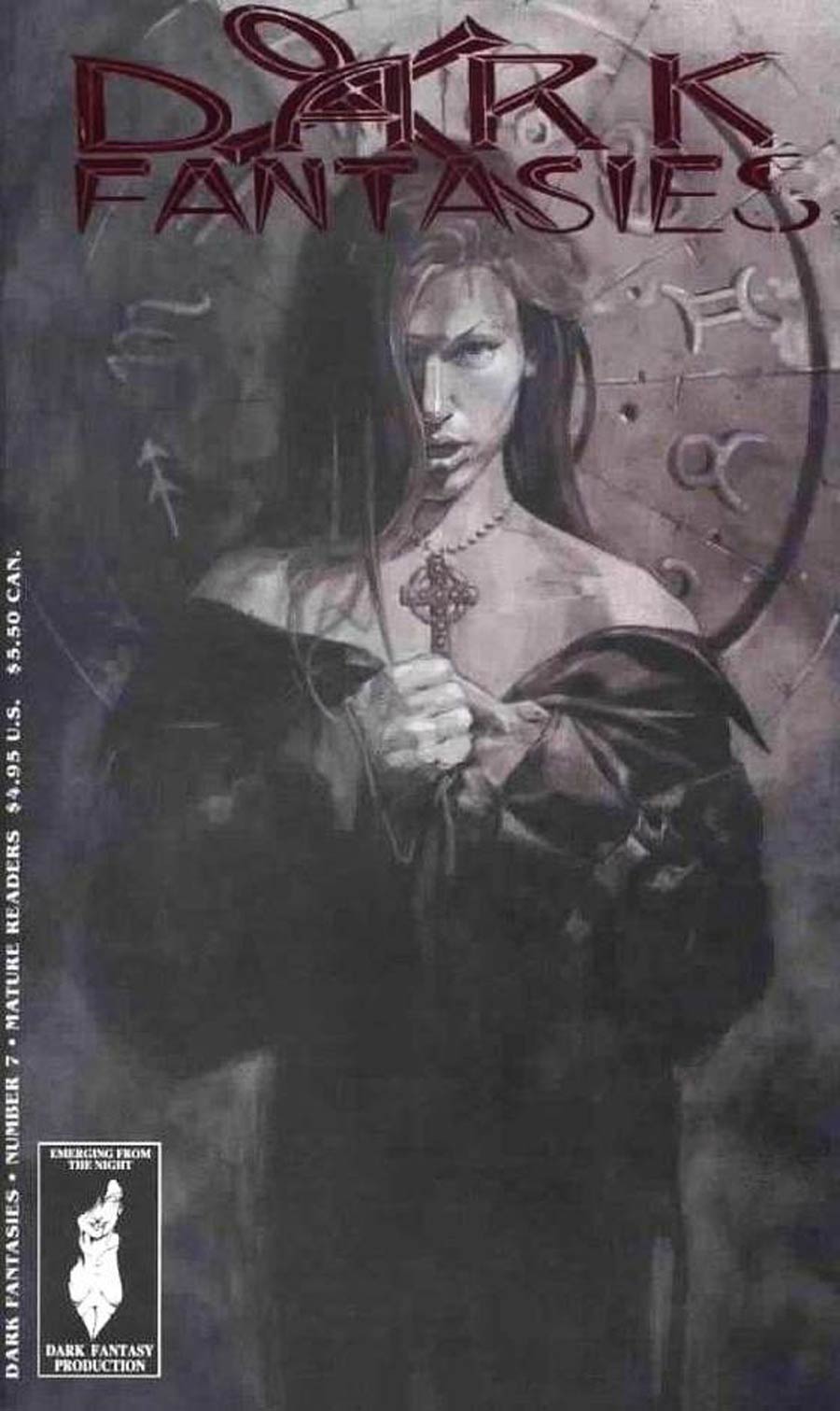 Dark Fantasies #7 Cover B Red Foil Cover