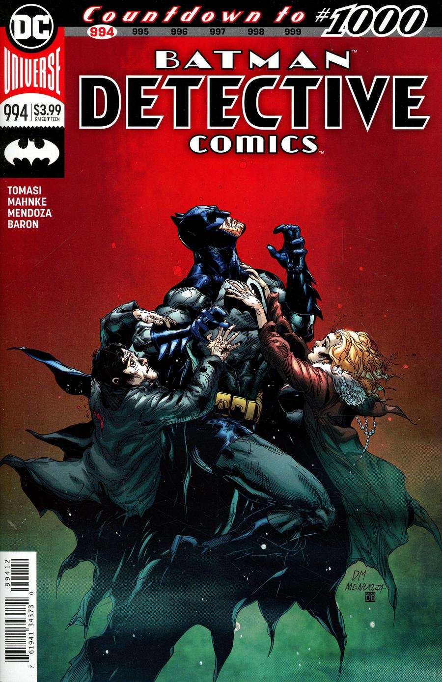 Detective Comics Vol 2 #994 Cover C 2nd Ptg Variant Doug Mahnke Cover