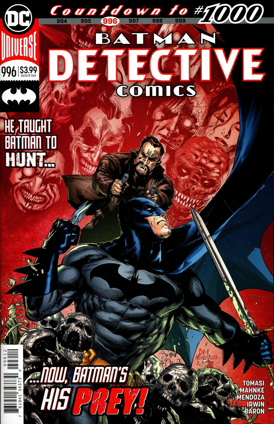 Detective Comics Vol 2 #996 Cover C 2nd Ptg Variant Doug Mahnke Cover