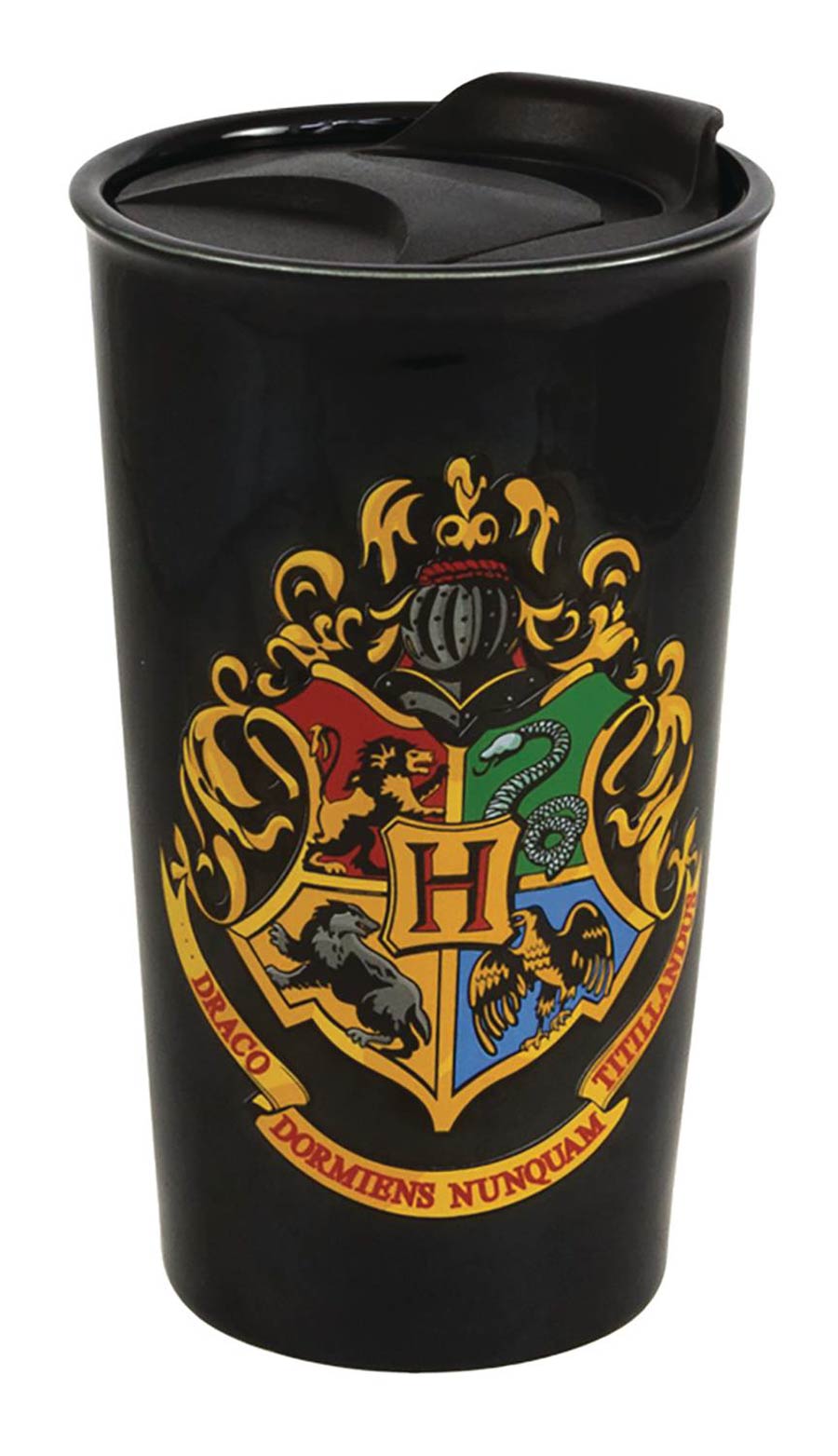 Harry Potter Black Hogwarts Crest Tumbler