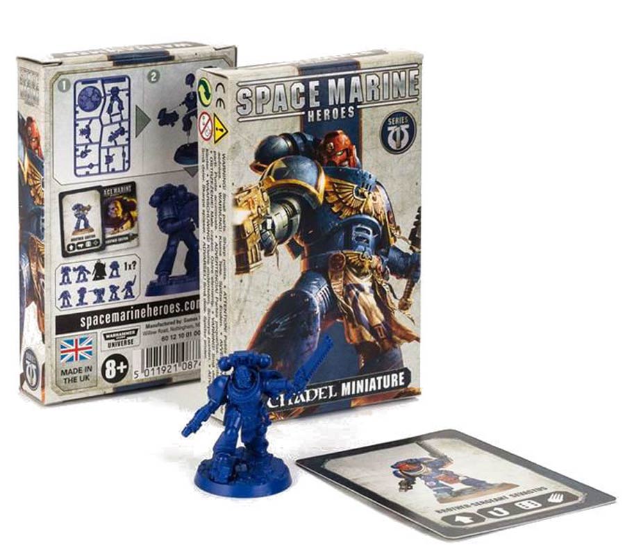 Warhammer 40000 Space Marine Heroes Blind Box Miniature