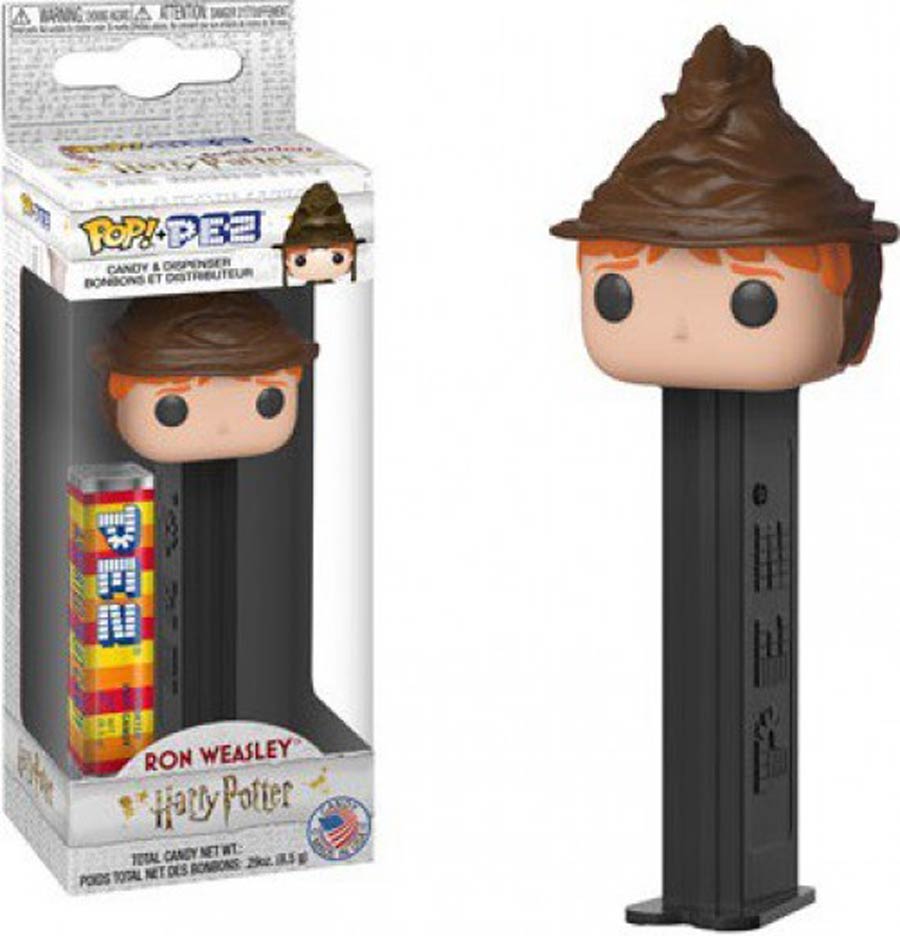 POP PEZ Harry Potter - Ron Weasley Sorting Hat