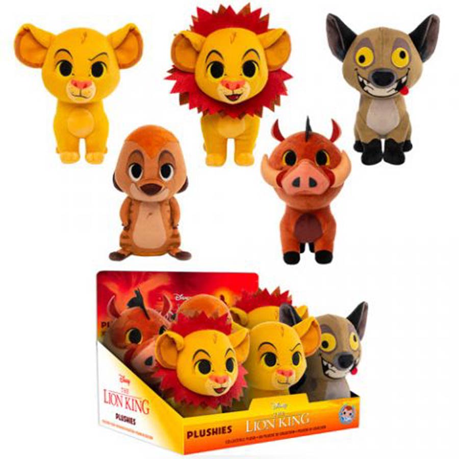 Disneys Lion King Plushie Assortment Display of 6
