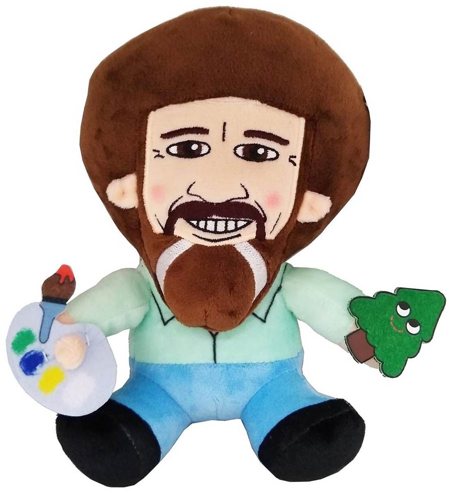 Bob Ross Phunny Plush By KidRobot