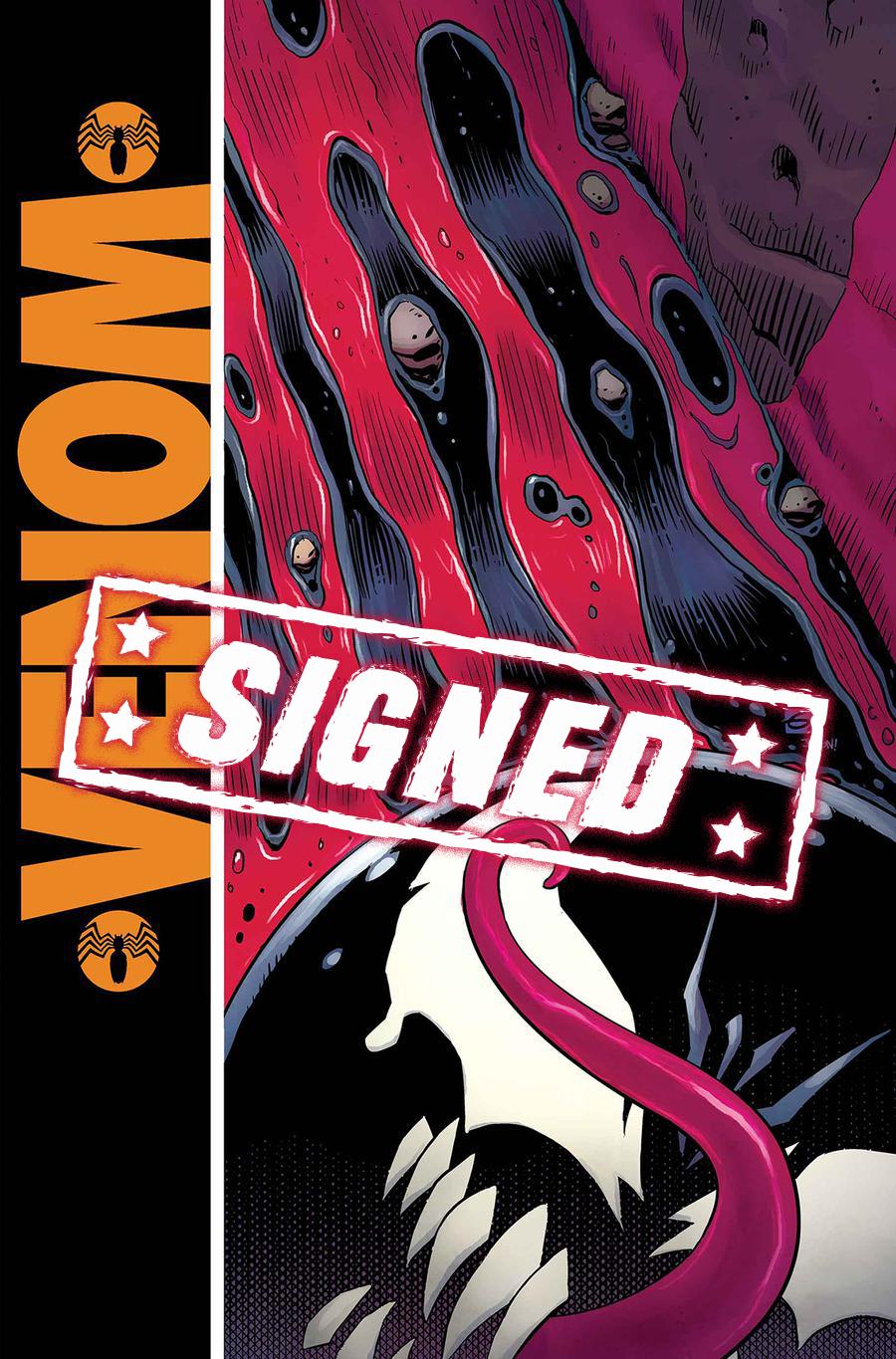 Venom Vol 4 #11 Cover D Variant Dave Gibbons Cover Signed By Donny Cates