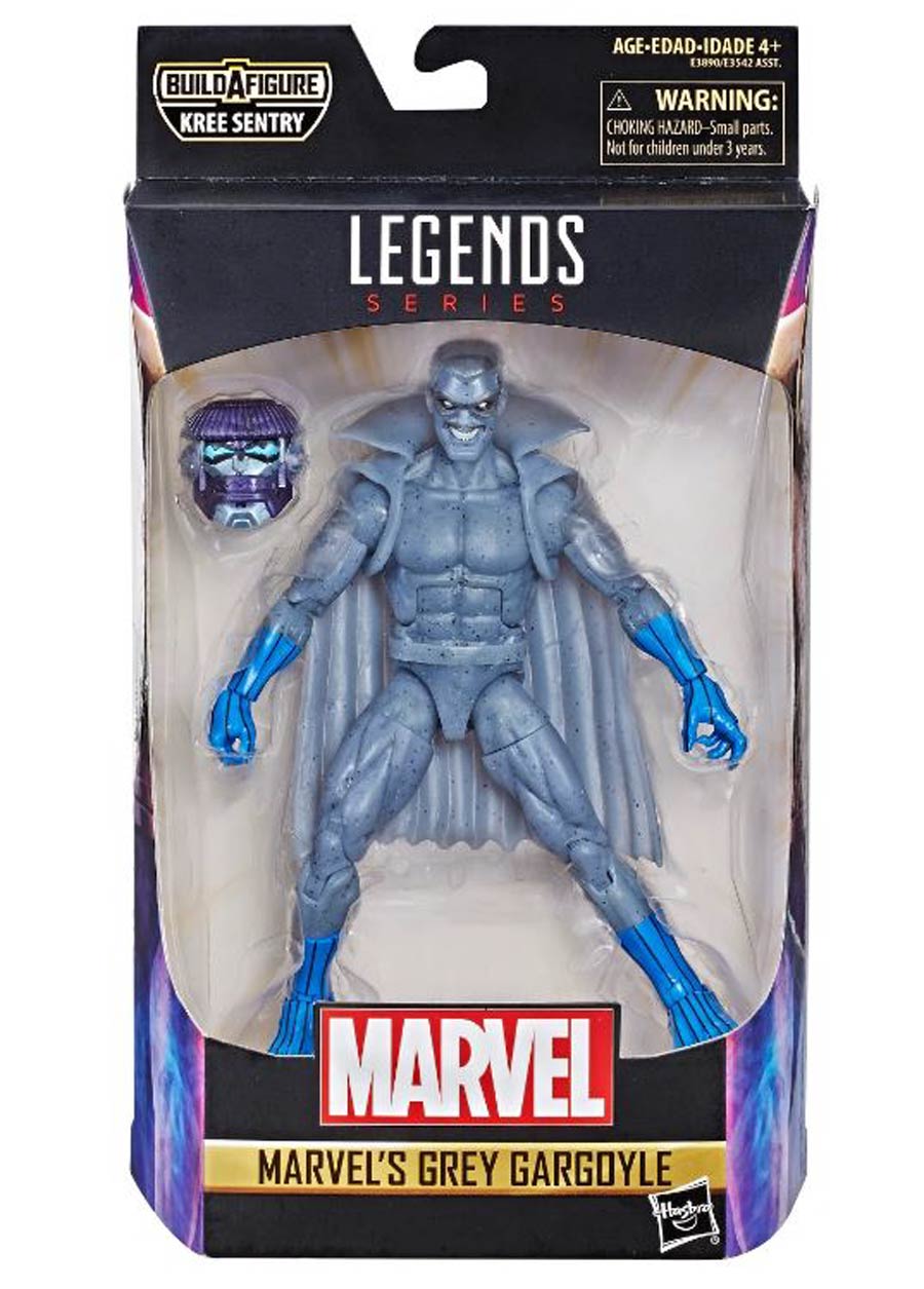 Marvel Captain Marvel Legends 6-Inch Action Figure - Gray Gargoyle