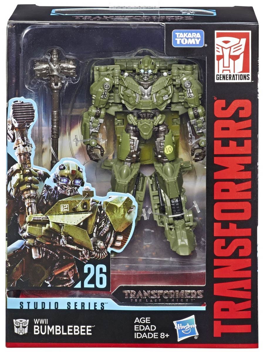 Transformers Studio Series 2019 Deluxe Class Action Figure - WWII Bumblebee