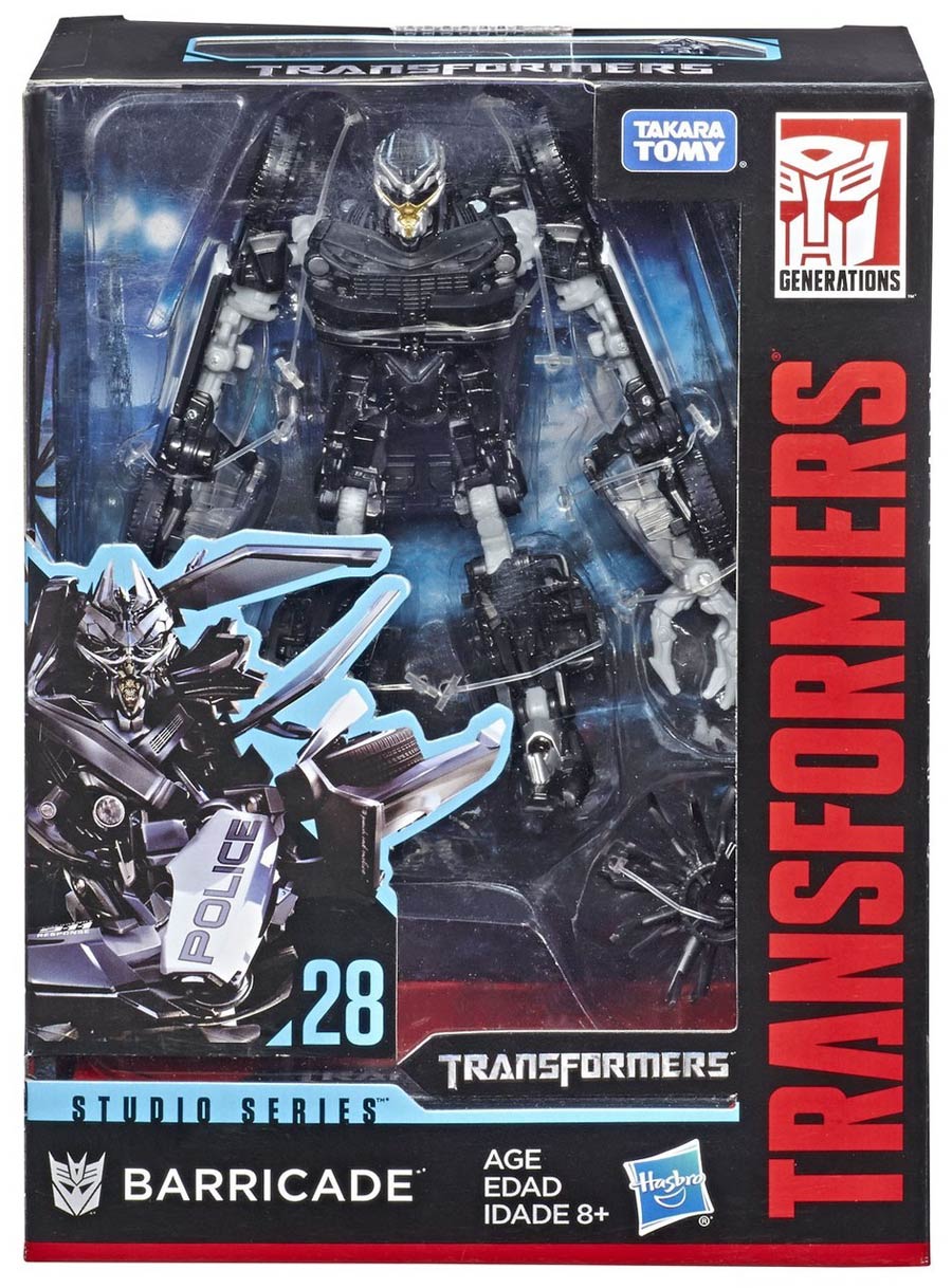 Transformers Studio Series 2019 Deluxe Class Action Figure - Barricade