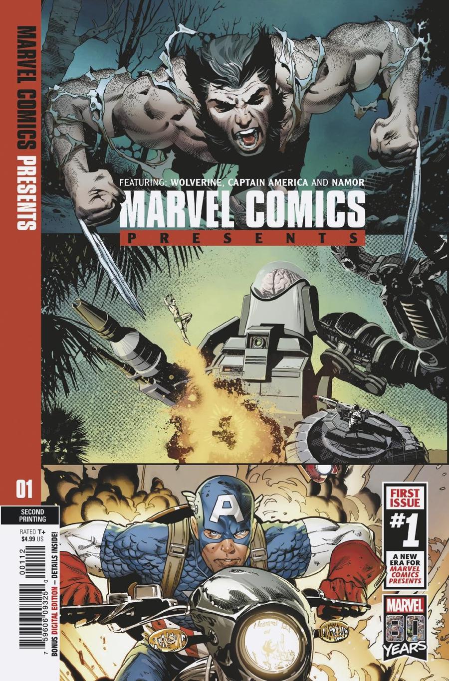 Marvel Comics Presents Vol 3 #1 Cover F 2nd Ptg Variant Greg Land Cover