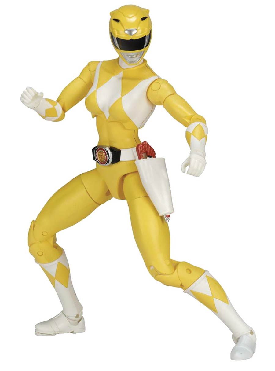 Power Rangers Legacy Mighty Morphin Power Rangers Yellow Ranger 6-Inch Action Figure