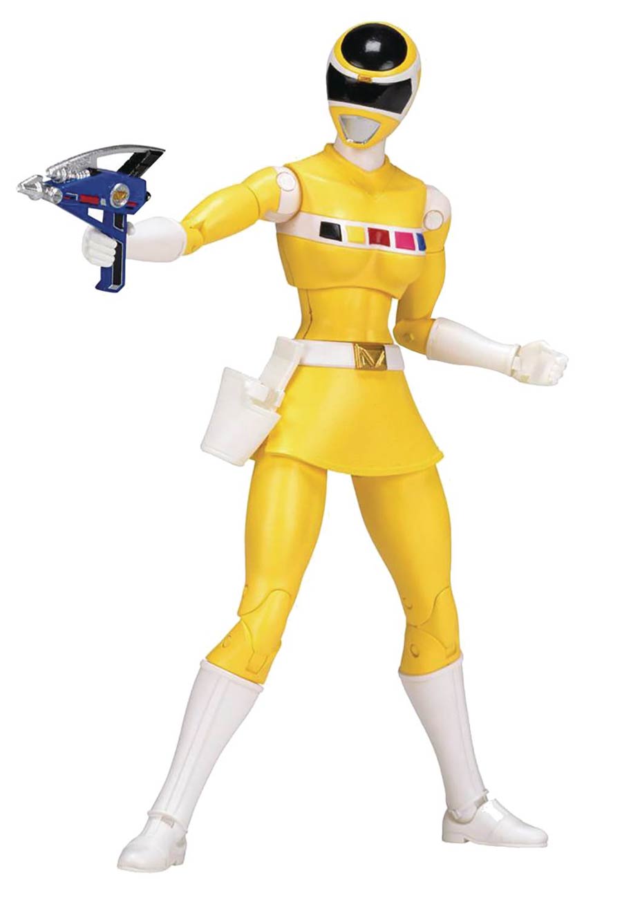 Power Rangers Legacy Power Rangers In Space Yellow Ranger 6-Inch Action Figure