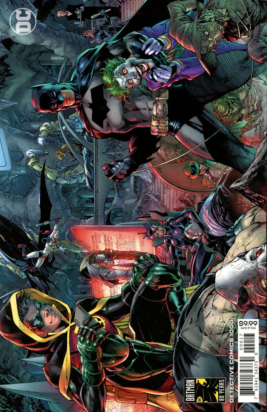 Detective Comics Vol 2 #1000 Cover L Variant Jim Lee Midnight Release Cover