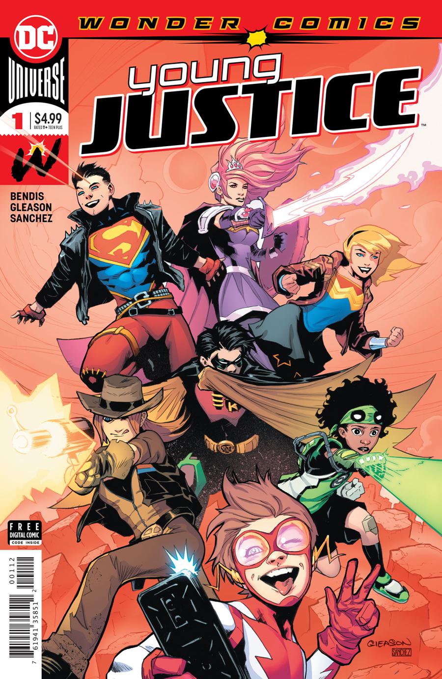 Young Justice Vol 3 #1 Cover I 2nd Ptg