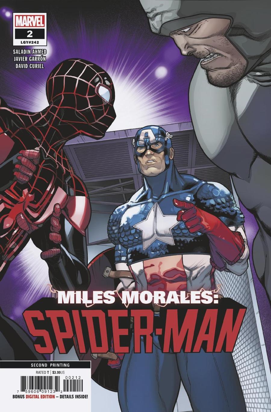Miles Morales Spider-Man #2 Cover C 2nd Ptg Variant Javier Garron Cover