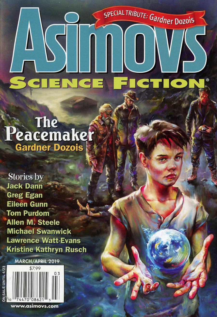 Asimovs Science Fiction Vol 43 #3 & 4 March / April 2019