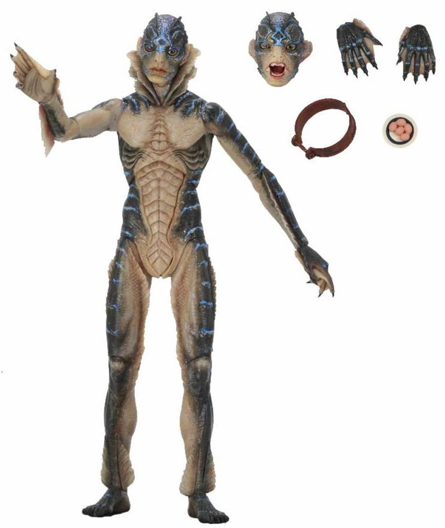 Shape Of Water Amphibian Man Guillermo Del Toro Signature Collection 7-Inch Scale Action Figure