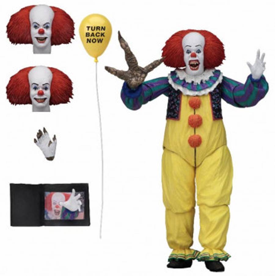 IT (1990) Movie Ultimate Pennywise Version 2 7-Inch Action Figure