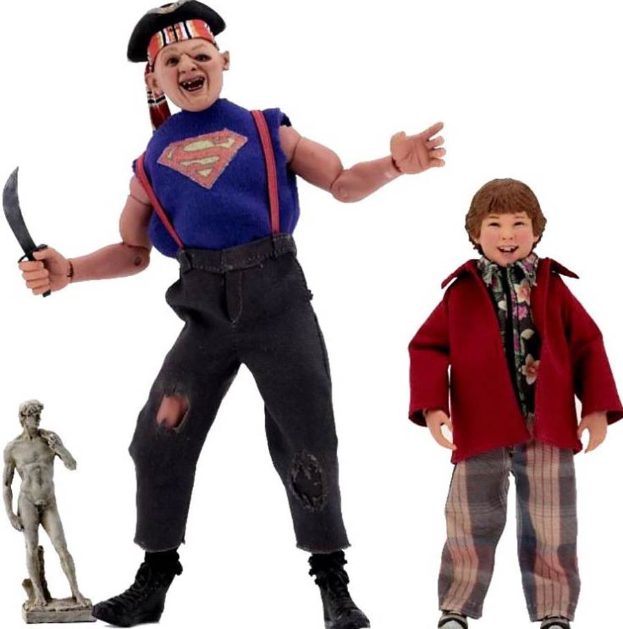Goonies Sloth And Chunk Clothed 8-Inch 2-Pack Action Figure