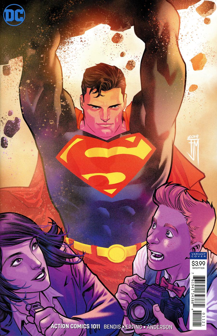 Action Comics Vol 2 #1011 Cover B Variant Francis Manapul Cover