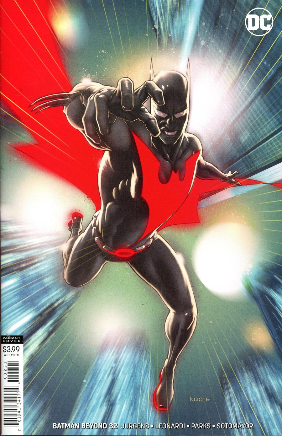 Batman Beyond Vol 6 #32 Cover B Variant Kaare Andrews Cover